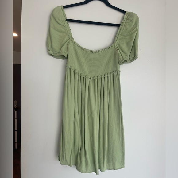 Aritzia Sun•Deh Light Green Dress - Picture 3 of 6